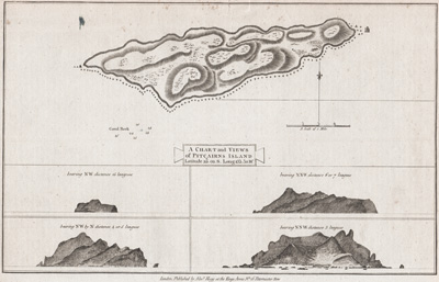  A Chart and Views of Pitcairn's Island